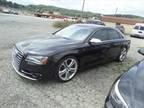 2013 Audi S8 Black, 91K miles