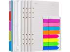 A5 Refill Paper, 4 PCs 6 Ring Planner Binder Refillable