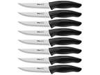 8-pk Slege® Steak Knives, Stainless Steel Serrated Blades