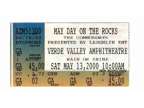 Ticket Stub The Commodores May Day on The Rocks Verde Valley