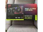 ASUS ROG STRIX NVIDIA GeForce RTX 4080 OC 16GB GDDR6X Gaming