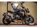 2022 Triumph Speed Triple 1200 RS Matte Silver Ice Motorcycle for Sale