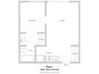 425 E 18th St - Junior 1 Bedroom - Plan 1