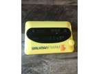 SONY walkman FM AM radio Cassette Yellow wm-f68 Corrosion