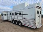 2024 Platinum Coach Outlaw 4 Horse 15'8" LQ, Side load, Slide Out, OUTLAW