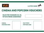 6x VUE Cinema 2D Standard Adult Tickets expired 19/05/25 +