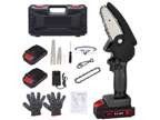 Mini Rechargeable Cordless Electric Cutting Saw Chainsaw