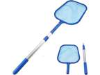 1 Pool Sweeper Net and 17-41 Inch Telescopic Pole-Effortless