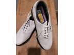 Footjoy Dry Joys Tour Golf Shoes Men White 10.5M Brand New