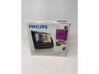 Philips AJL308/37 Digital Picture Photo Frame Clock Radio