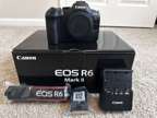 Canon EOS R6 Mark II 24.2 MP Digital Camera- Black (Body