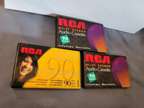 Lot of 3 RCA 90 Minutes Blank Audio Cassette Tape RC90 New