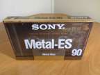 NEW Sony Metal-ES 90 TYPE IV Metal Bias Cassette Tape