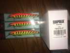 RAPALA FLOATING MAGNUM 14's=LOT OF 3 HOT TIGER COLORED