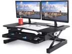 36x24" Adjustable Sit to Stand Electric Desk Converter