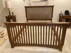 Mission Style Queen Size Bed Frame - Opportunity!