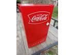 Nostalgia Red Coca-Cola 3.2 Cu. Ft. Refrigerator W/ Freezer