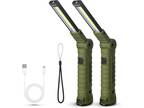 LED Worklight Flashlight, COB Rechargeable Work Lights with