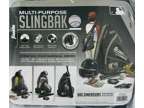 Franklin Sports Baseball Slingbak Multipurpose Bag Black