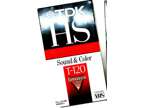 1 SEALED TDK T-120 HS High Standard Sound And Color Blank