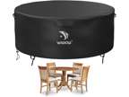 Patio Table & Chair Set Cover Premium Outdoor Round