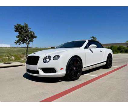 2013 Bentley Continental for sale is a White 2013 Bentley Continental Car for Sale in Farmers Branch TX