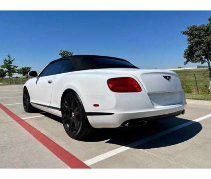 2013 Bentley Continental for sale is a White 2013 Bentley Continental Car for Sale in Farmers Branch TX