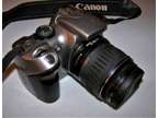 Canon DS6041 Digital Rebel EOS DSLR Camera & EFS 18-55mm