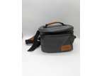Vintage LL BEAN Travel Camera Bag with Adjustable Strap Gray