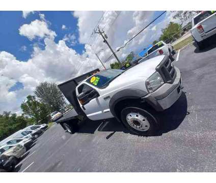 2005 Ford F450 Super Duty Regular Cab &amp; Chassis for sale is a White 2005 Ford F-450 Car for Sale in North Fort Myers FL
