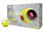 TaylorMade 2021 TP5x Yellow Golf Balls, Yellow