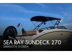 27 foot Sea Ray Sundeck 270