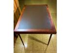 Collapsible Wooden Table (44 x 32 x 29) - Opportunity!