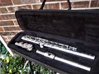Clean/Fully Adjusted Yamaha YFL221 Silver Plated Flute Made