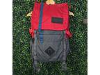 Jan Sport Hatchet Backpack - Red/Grey - JS00T52S Excellent