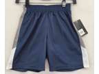 DSG Youth Knit Soccer Shorts - Size Small - Navy / Gray /