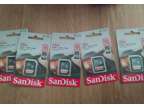 Lot of 5 SanDisk Ultra 16GB SD SDHC Memory Card 80MB/s UHS-I