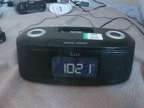 ILUV Shake And Wake Dual Alarm IPod IMM153BLK Clock Radio