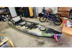 Jackson Cuda 12 Kayak With Bending Branches Angler Paddle