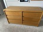 Maple Dressers 6 Drawer And Chifforobe. Used. - Opportunity!