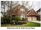 63 W Artist Grove Place The Woodlands Texas 77382