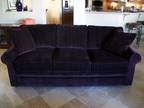 2 Purple Lazyboy Sofas