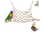Bird Rope Net, Large Size -- 24''X24'' Swing Hammock