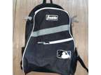 Franklin Baseball Sports Black Backpack Equipment Bag 20" x