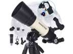 80Mm Refractor Telescope for Adults Astronomy - Professional