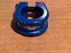 87 88 Blue Bmx Gt Performer Seat Post Clamp Old School