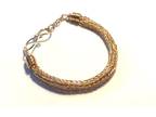 Viking Knit Weave Bracelet with Choice of Wire