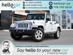 2015 JEEP WRANGLER UNLIMITED 4WD Sahara: CLEAN UNIT, ULTRA LOW KMS!