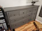 IKEA Hemnes 8-Drawer Dresser Gray Grey LOCAL PICKUP ONLY