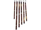 Chinese notched Dizi Flute Bamboo Tuned in A C D E F G